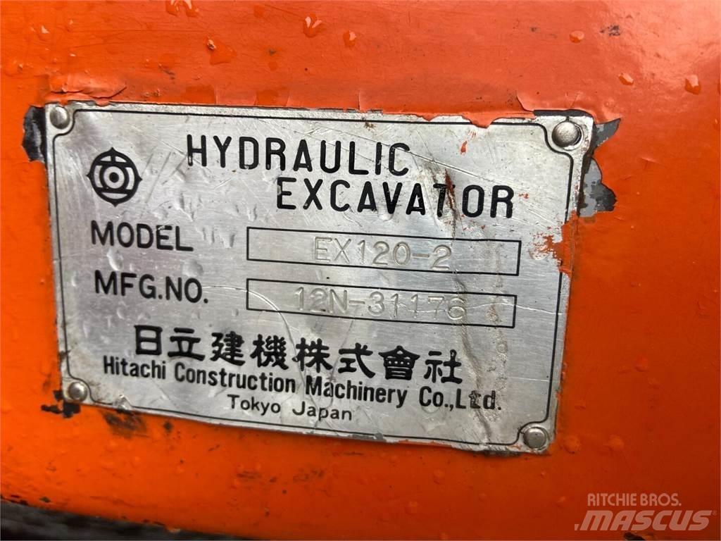 Hitachi Ex 120-2 Roomikekskavaatorid