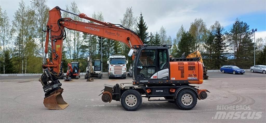 Hitachi ZX190W-6 Ratasekskavaatorid
