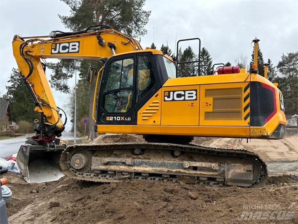 JCB 210 X L 4F Roomikekskavaatorid