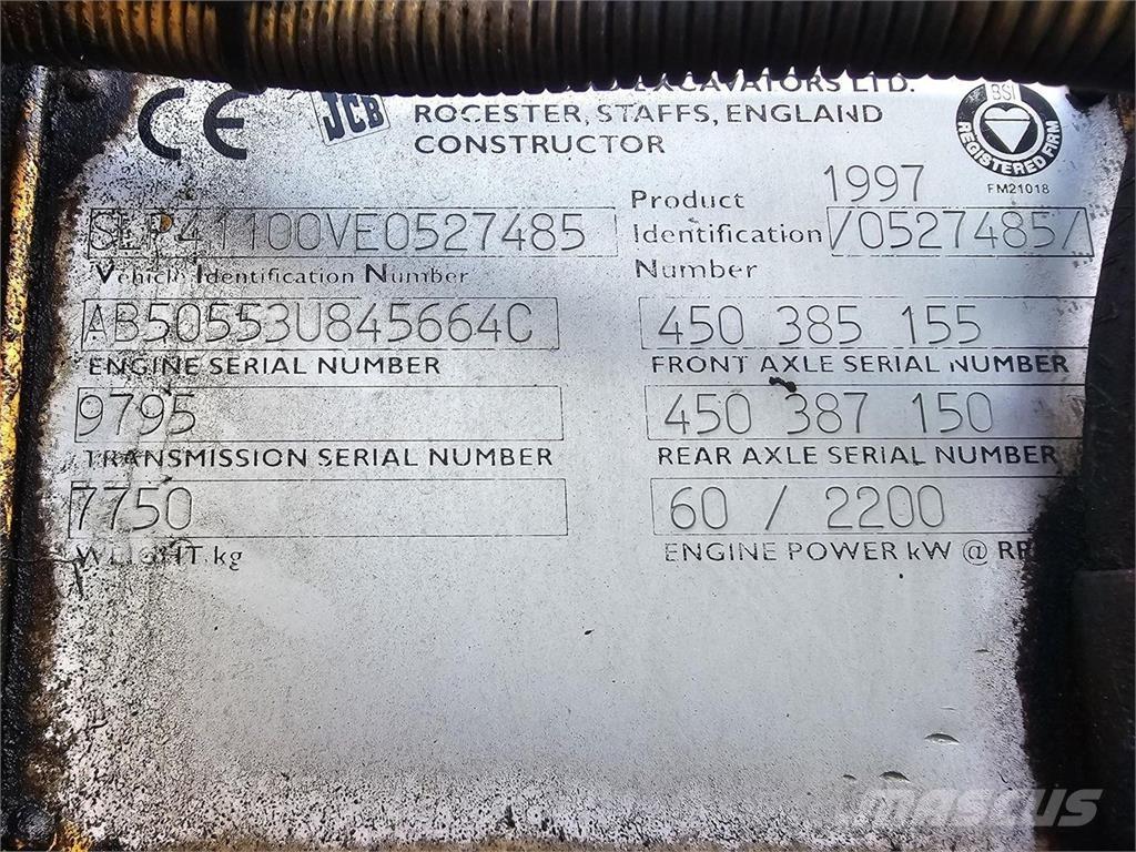 JCB 411 Rataslaadurid