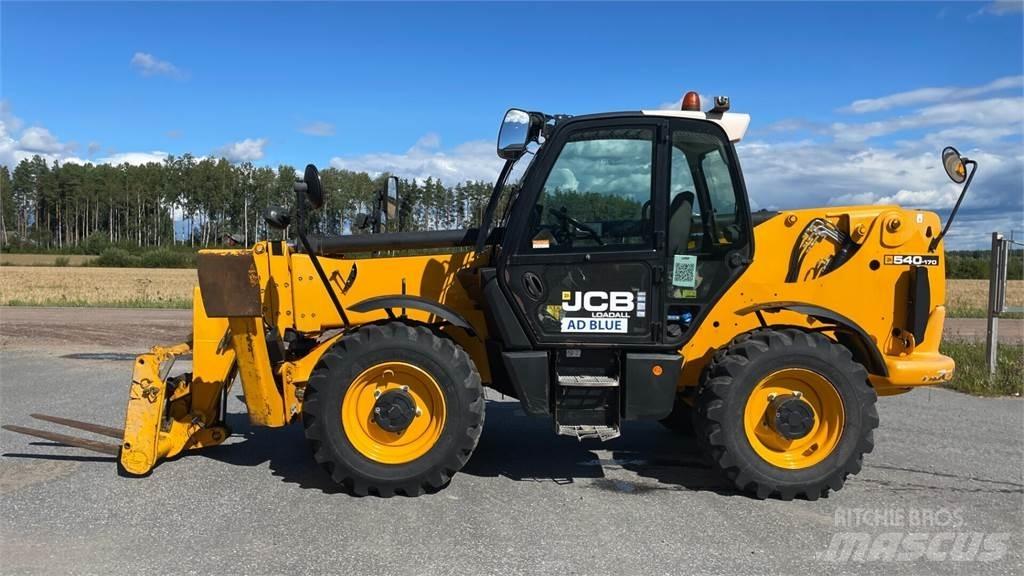 JCB 540-170 Teleskooplaadurid
