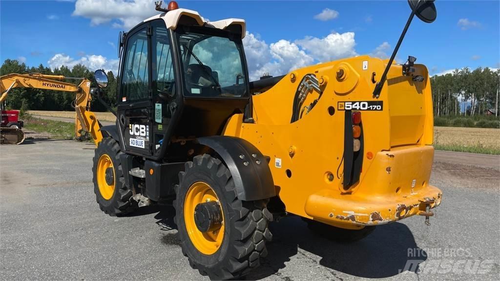 JCB 540-170 Teleskooplaadurid