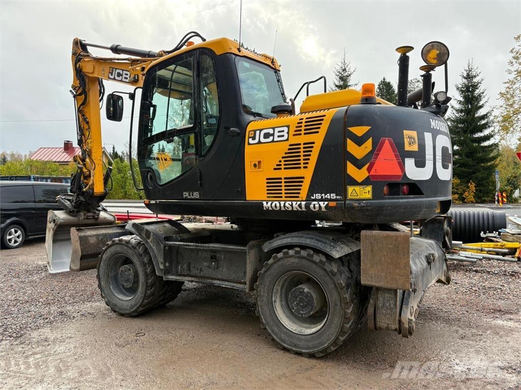 JCB JS 145 W Plus Ratasekskavaatorid