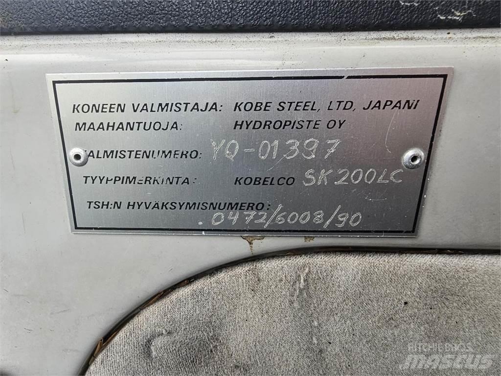 Kobelco SK200LC Roomikekskavaatorid