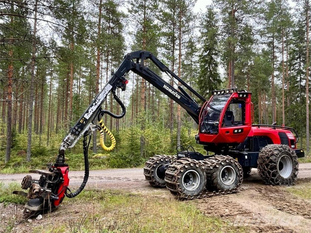 Komatsu 901 Harvesterid