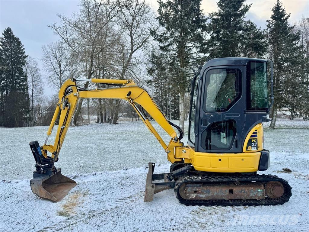 Komatsu PC 27MR-2 Miniekskavaatorid < 7 t