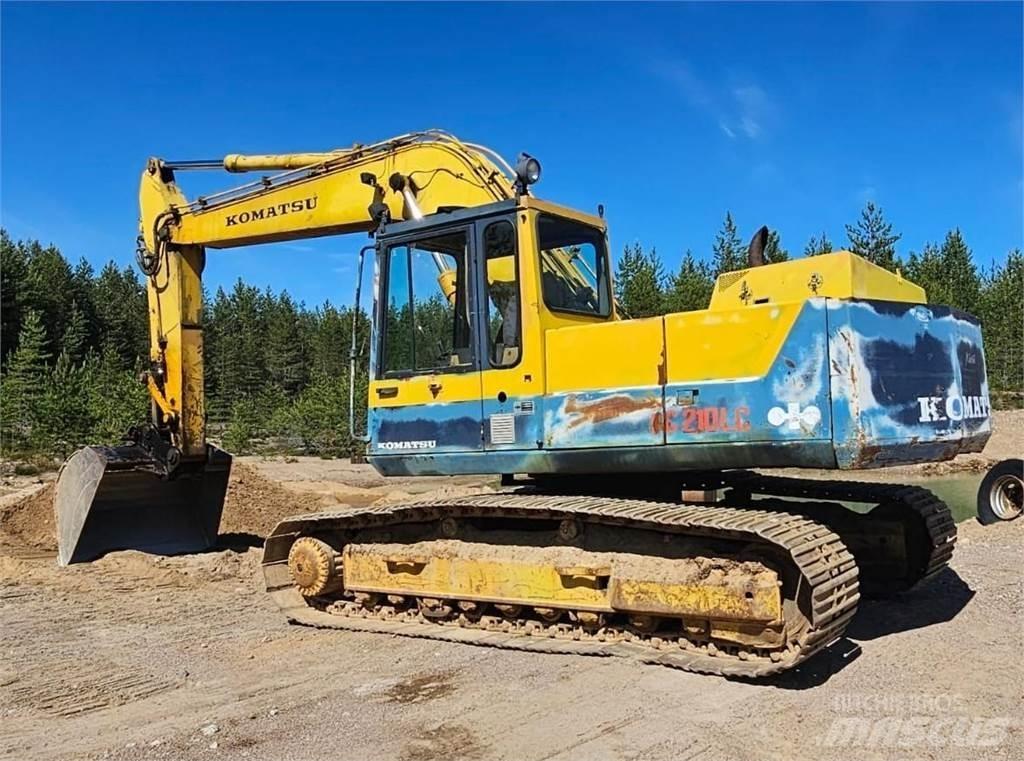 Komatsu PC210LC-3 Roomikekskavaatorid