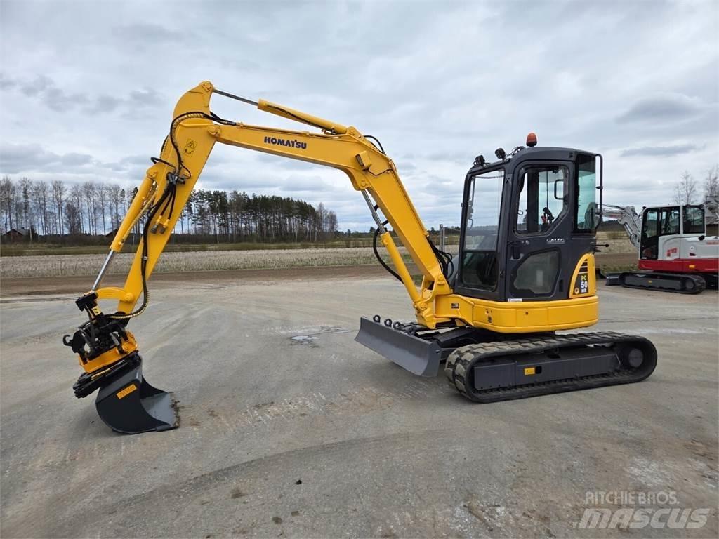 Komatsu PC50MR-2 Miniekskavaatorid < 7 t