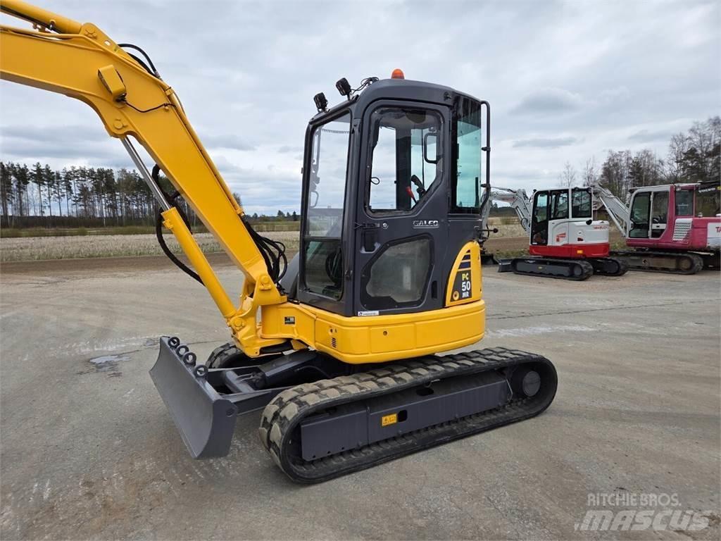 Komatsu PC50MR-2 Miniekskavaatorid < 7 t