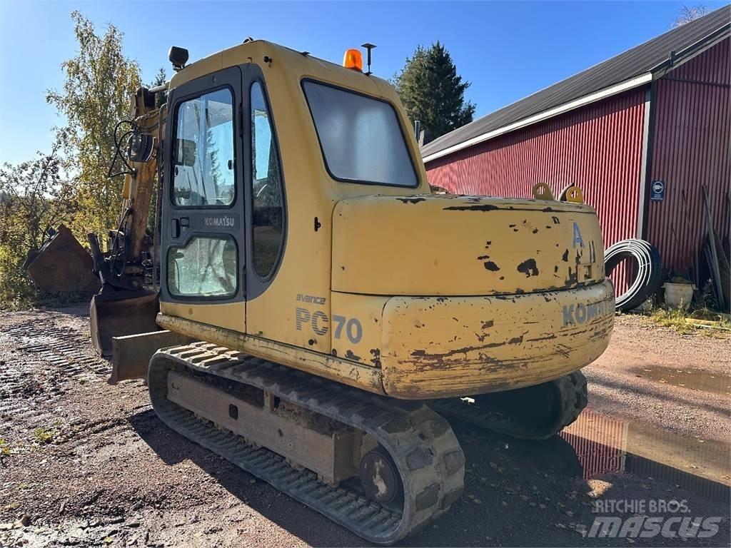 Komatsu PC70-7 Väikeekskavaatorid 7t-12t