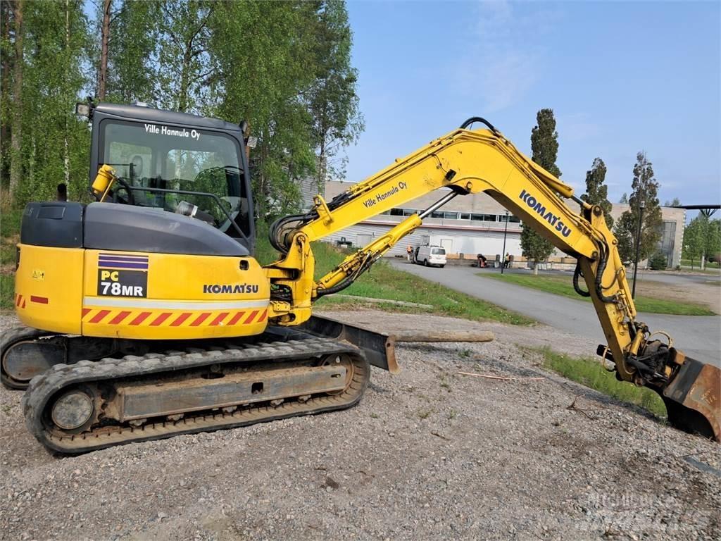 Komatsu Pc78 Väikeekskavaatorid 7t-12t