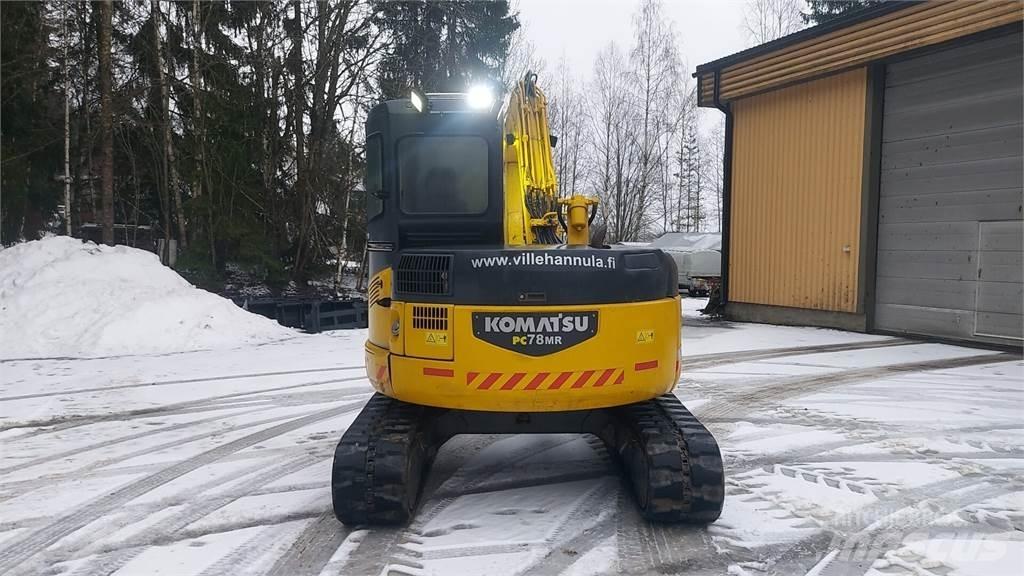 Komatsu Pc78 Väikeekskavaatorid 7t-12t