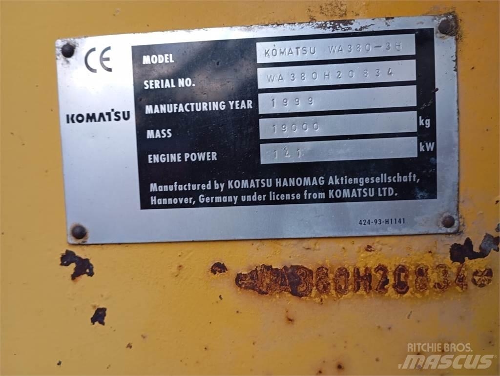 Komatsu WA 380-3H Rataslaadurid
