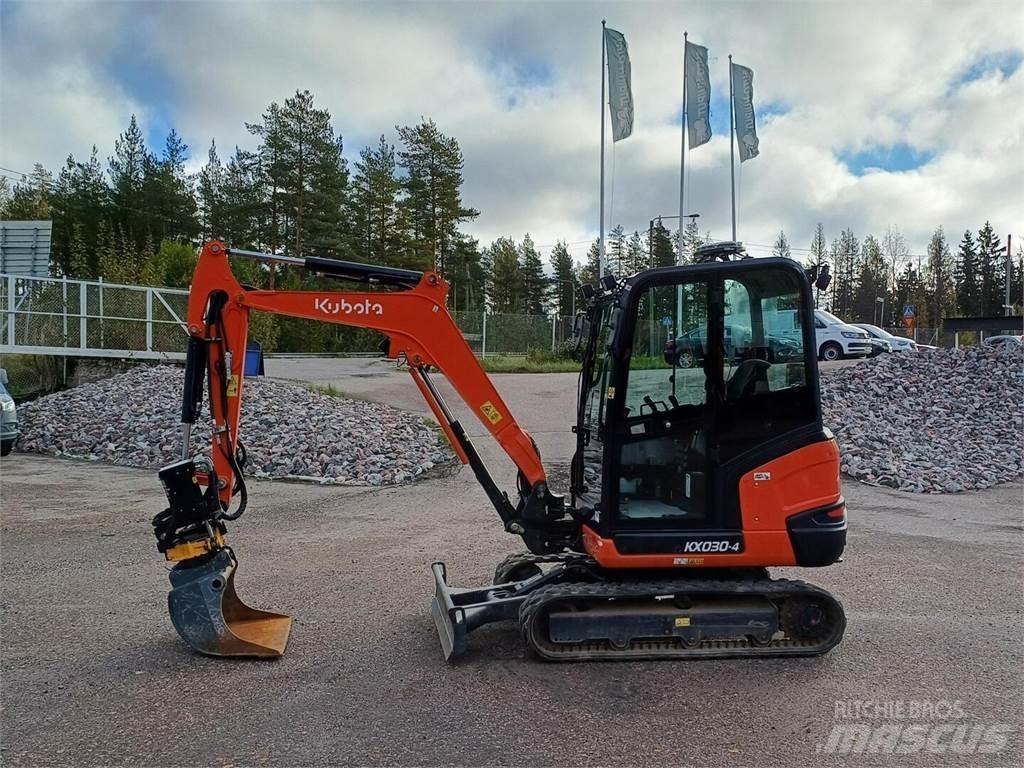 Kubota KX 030-4 Miniekskavaatorid < 7 t