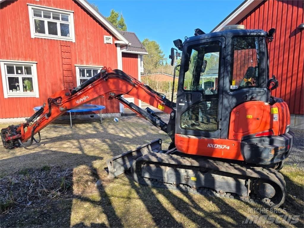Kubota KX 057-4 Roomikekskavaatorid