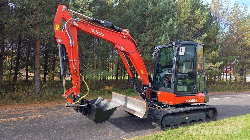 Kubota KX060-5 Miniekskavaatorid < 7 t