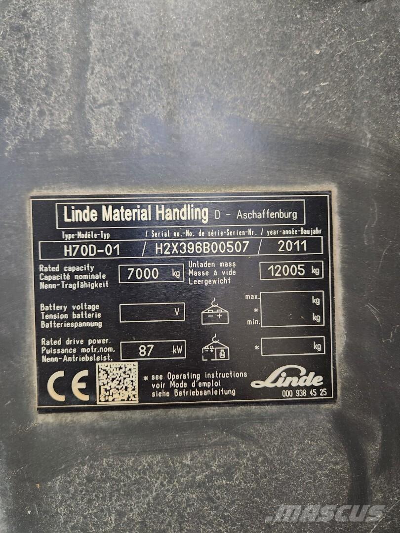 Linde H70D-01 Diiseltõstukid