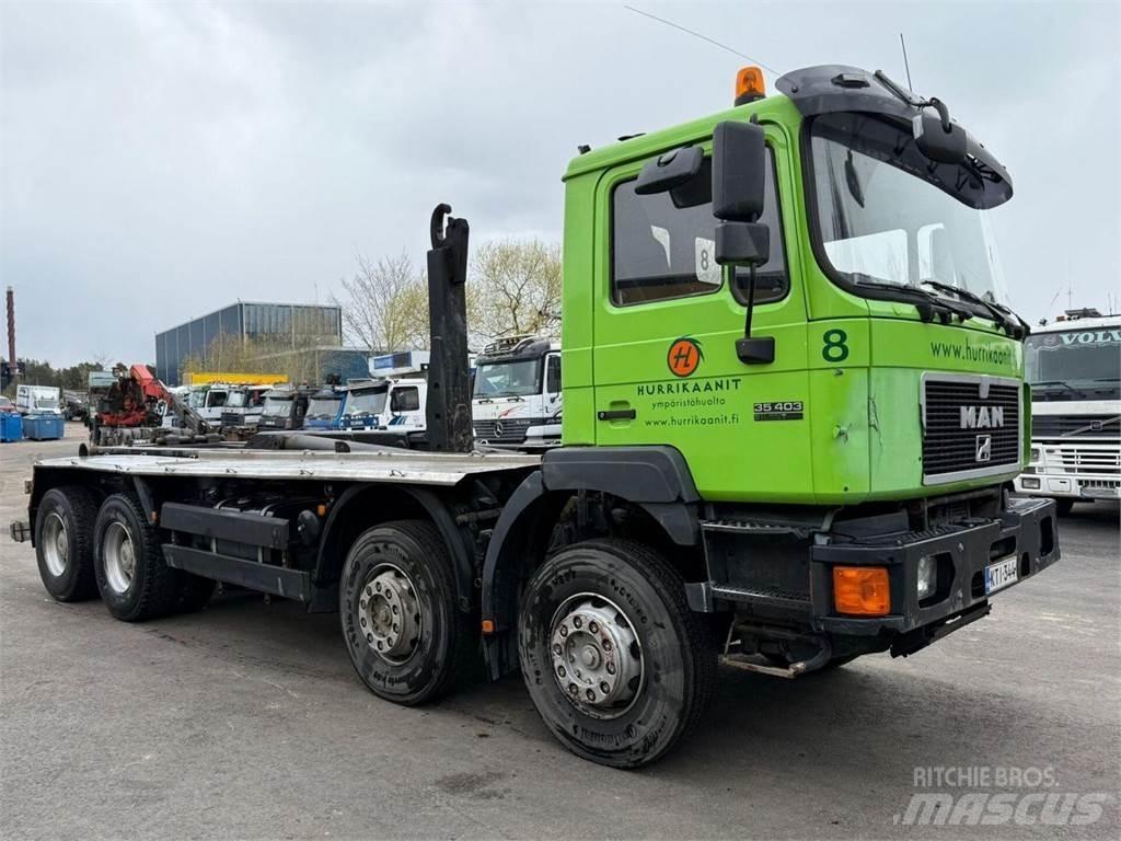 MAN 35.403 8X4 Konksliftveokid