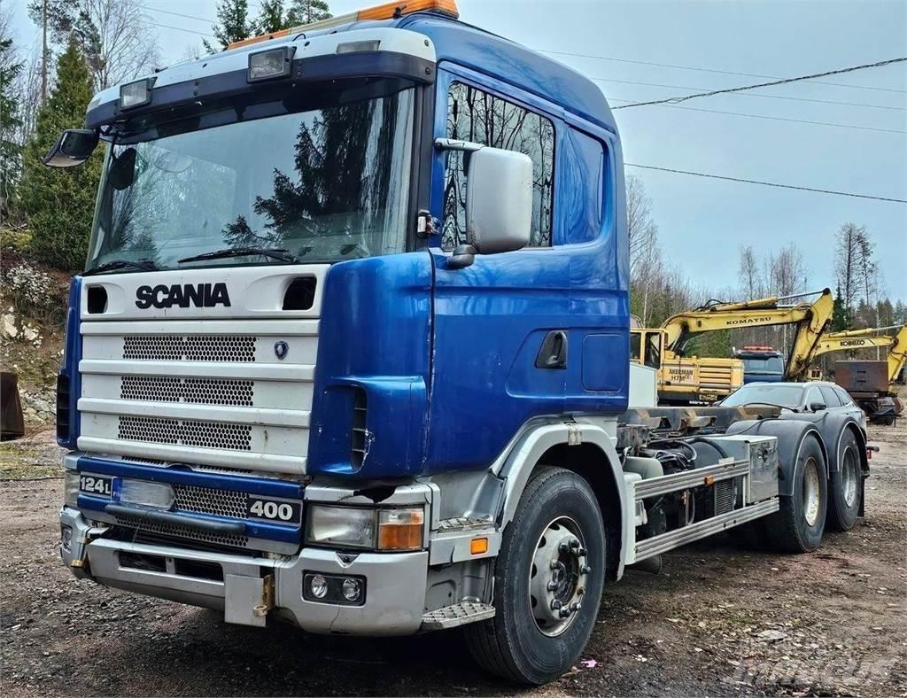 Scania 124 L 6x2 Konksliftveokid