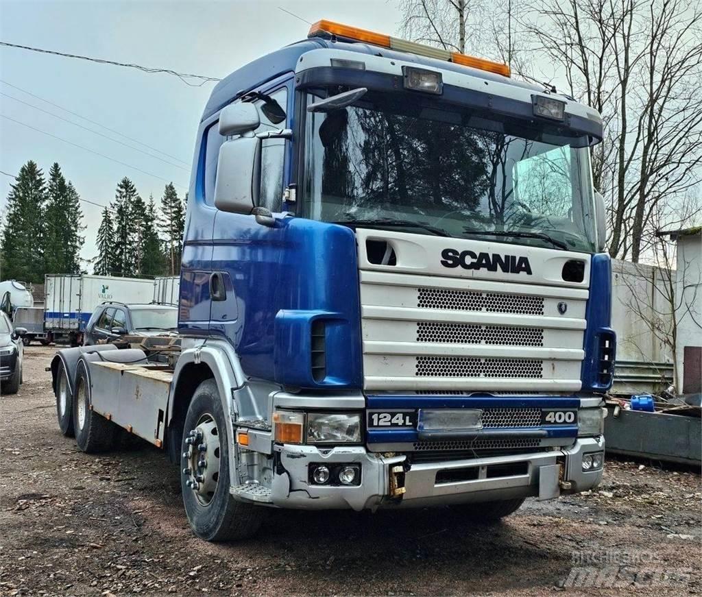 Scania 124 L 6x2 Konksliftveokid