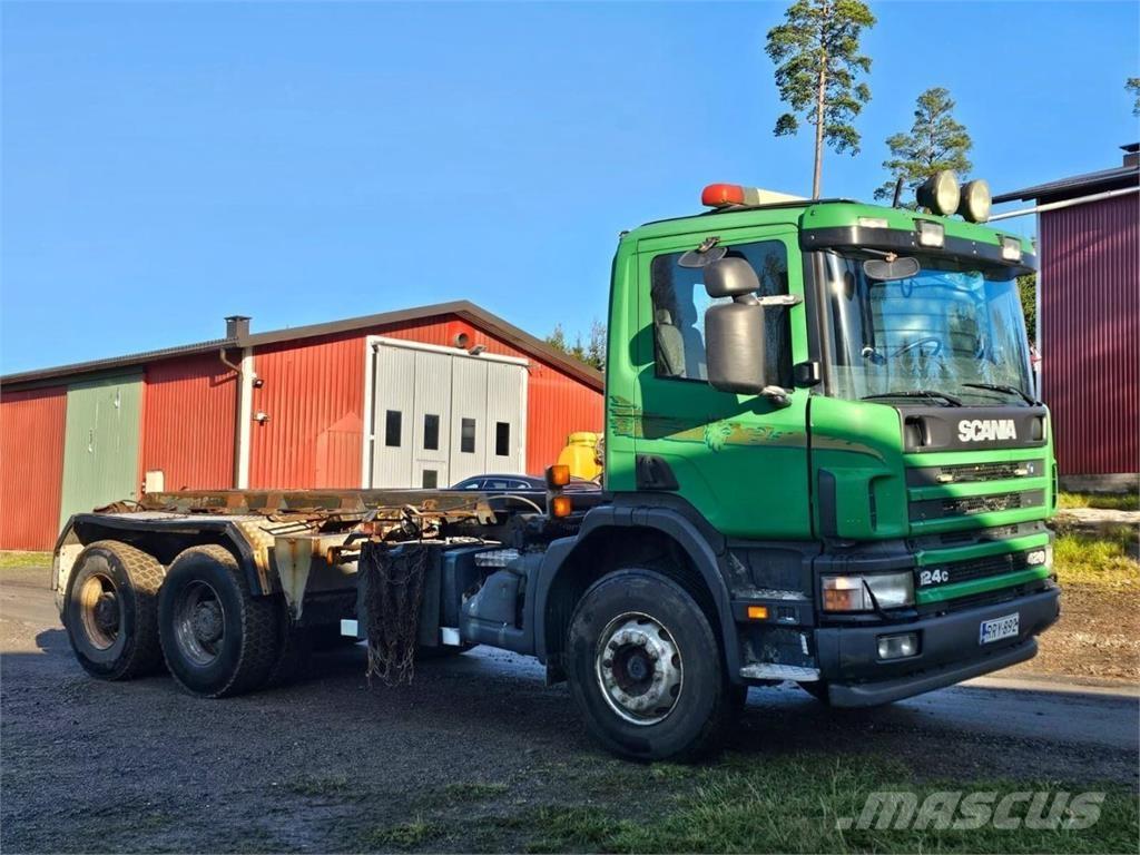 Scania 124C 6X4 Konksliftveokid