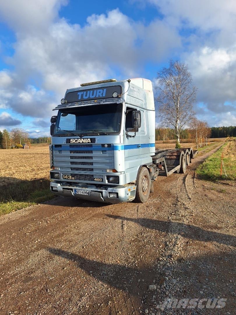 Scania 143H Metsamasinate veokid