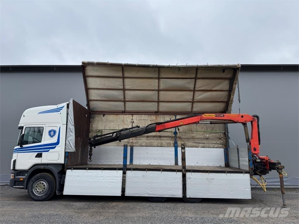 Scania 144G 6x2 Kraanaga veokid