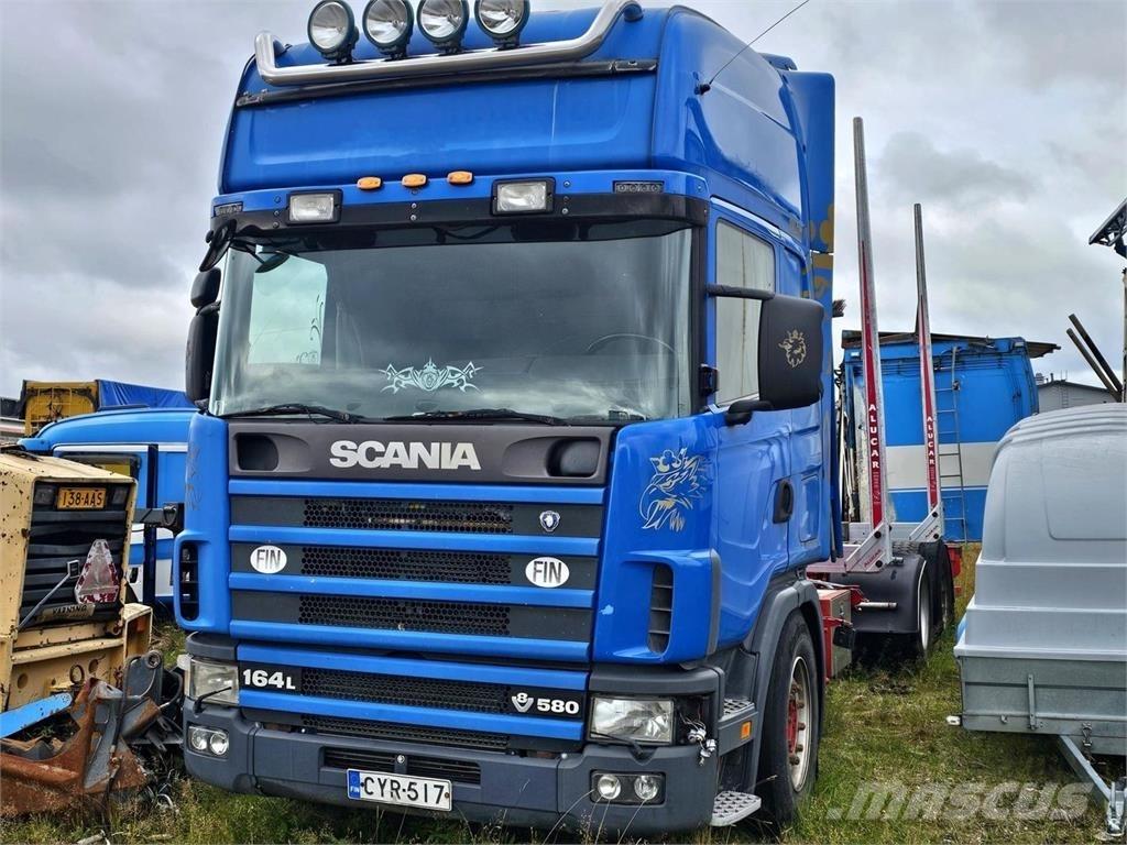 Scania 164L 6x2 Metsaveokid
