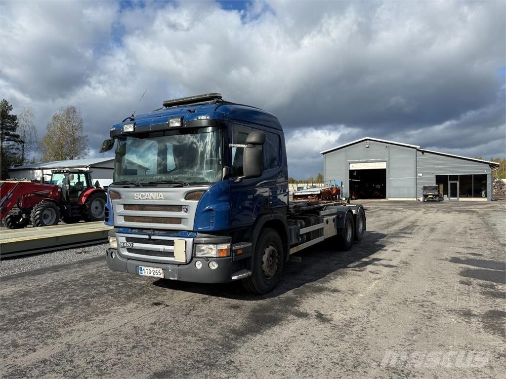 Scania P420 6x2 Konksliftveokid