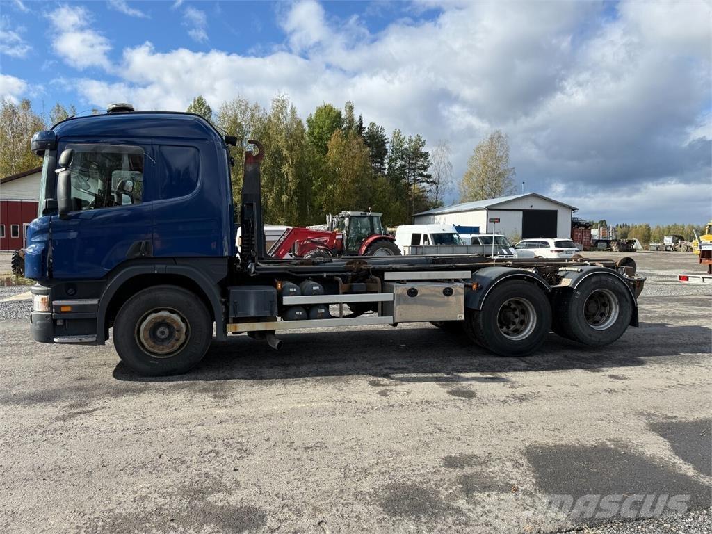 Scania P420 6x2 Konksliftveokid