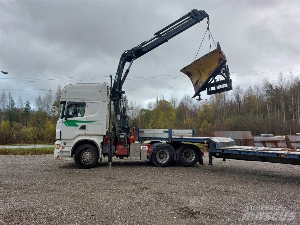 Scania r 560 Kraanaga veokid