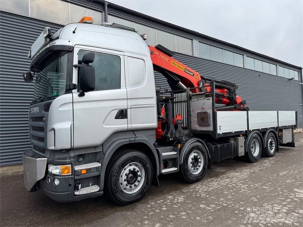 Scania R480 8X2*6 Kraanaga veokid