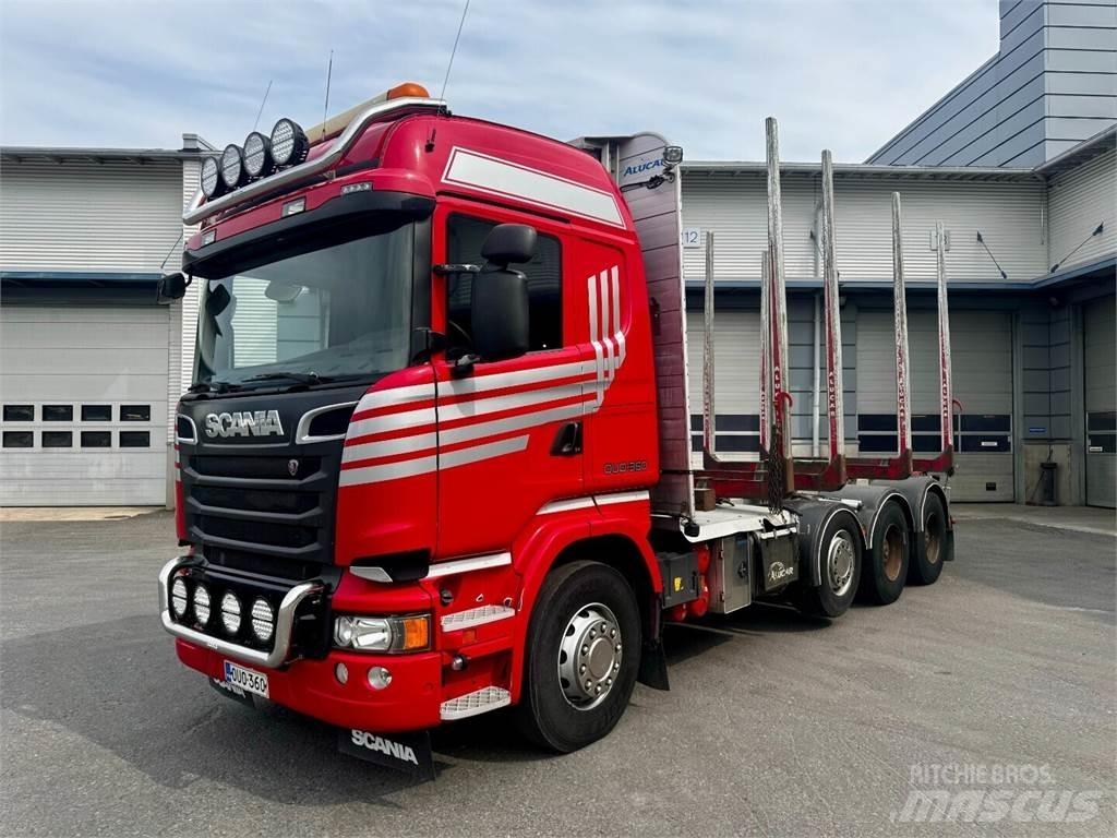 Scania R730 8x4 Metsaveokid