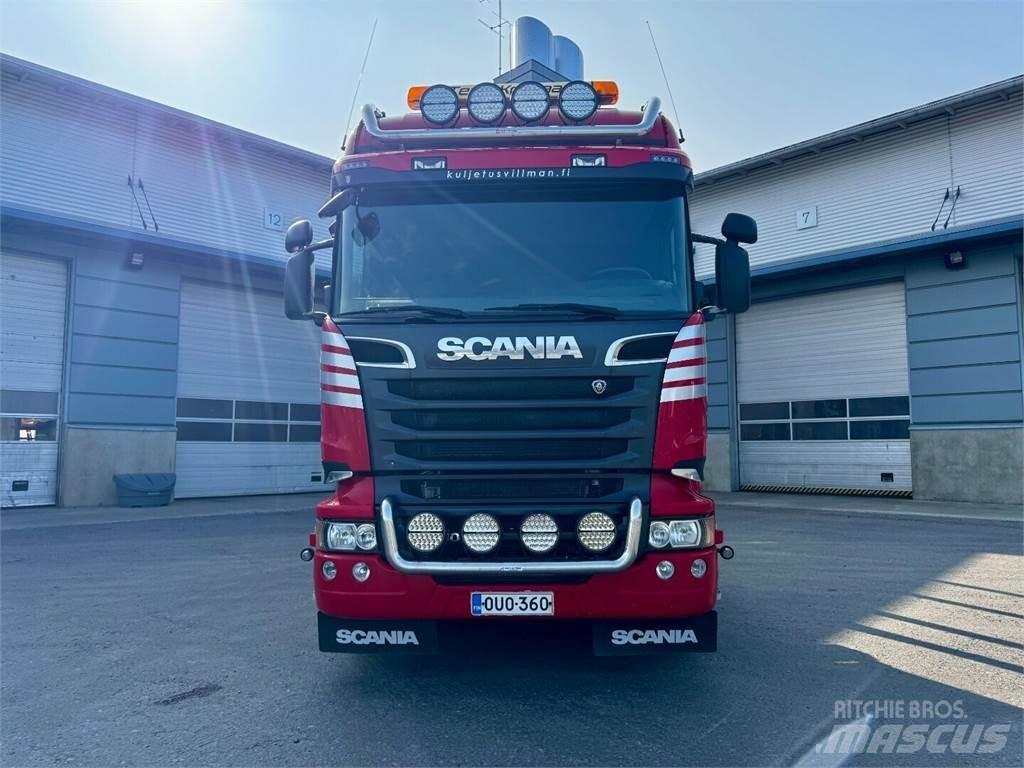 Scania R730 8x4 Metsaveokid