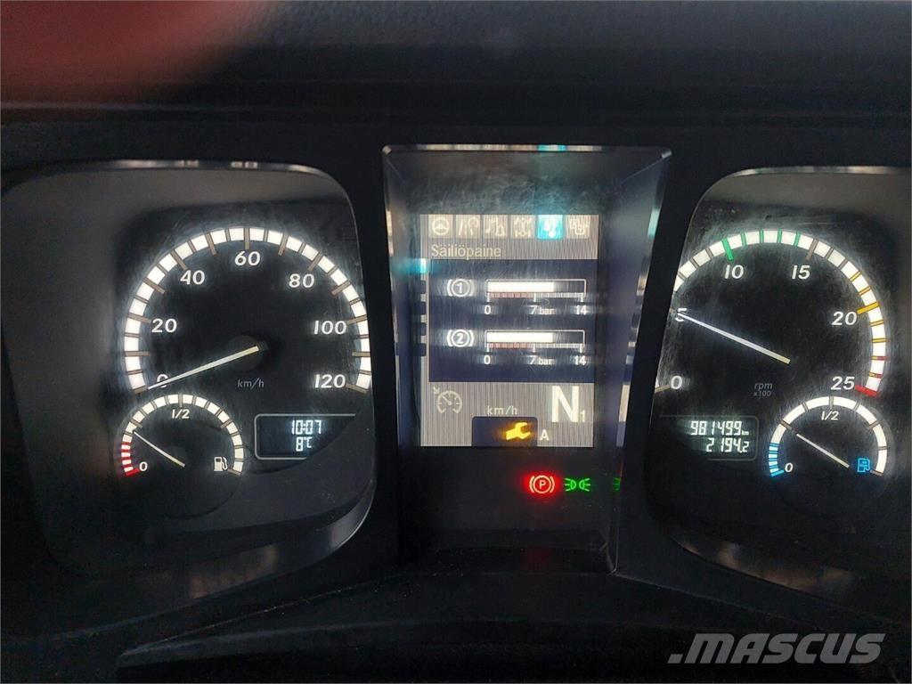 Sisu CK16M 8x4 Metsaveokid