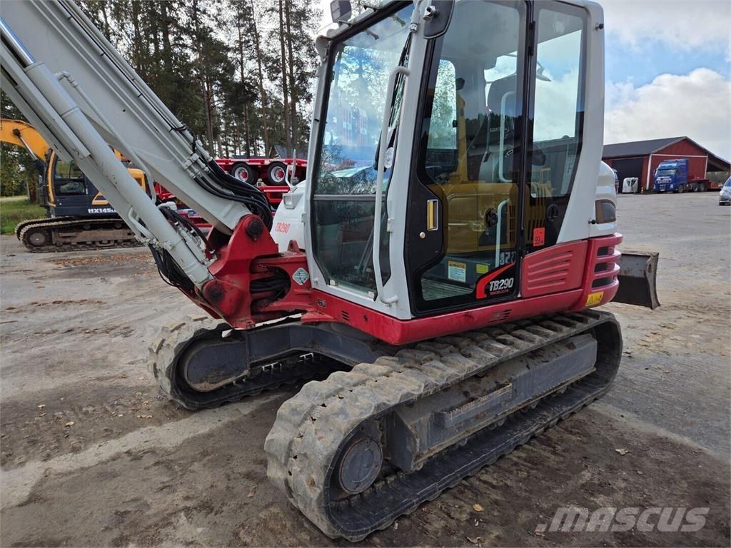 Takeuchi TB290 Väikeekskavaatorid 7t-12t