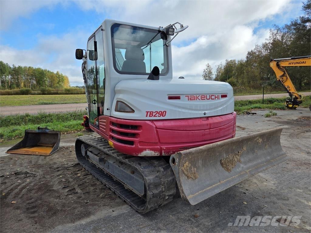Takeuchi TB290 Väikeekskavaatorid 7t-12t