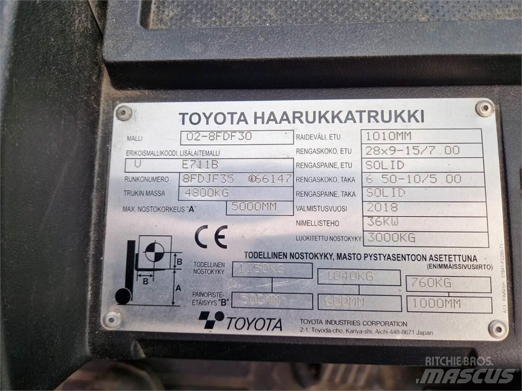 Toyota 02-8FDF30 Diiseltõstukid