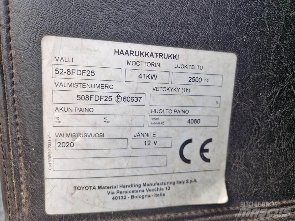 Toyota 52-8FDF25 Diiseltõstukid