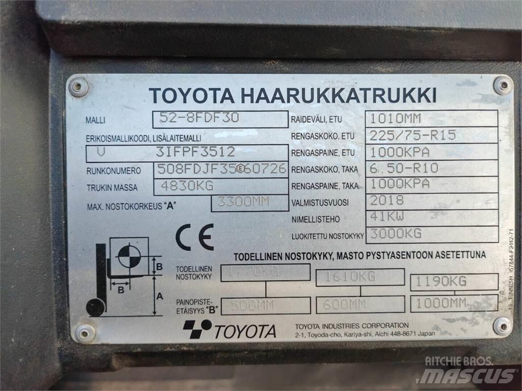 Toyota 52-8FDF30 Diiseltõstukid