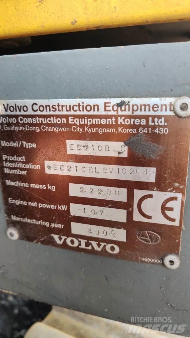 Volvo 210 B Roomikekskavaatorid