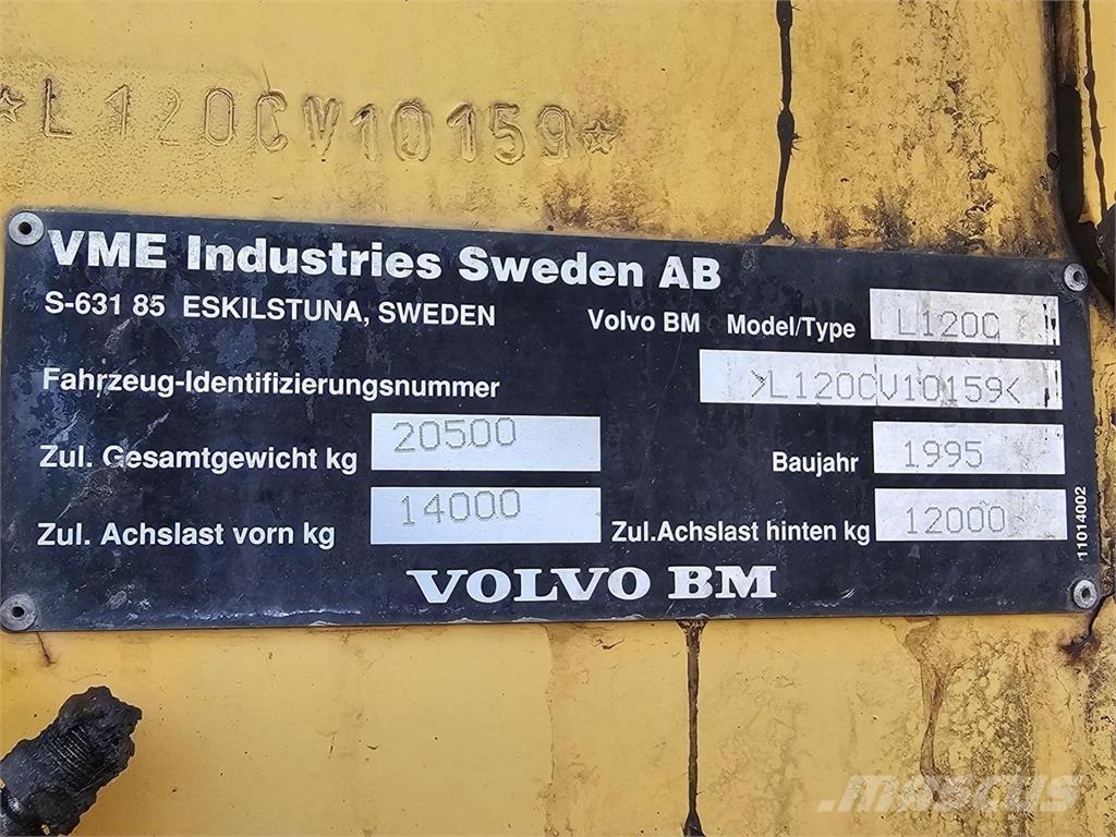 Volvo BM L120C Rataslaadurid