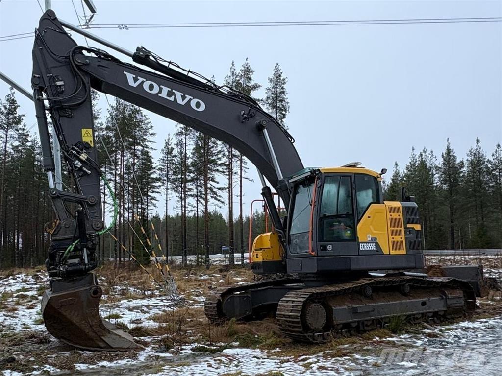 Volvo ECR 355 EL Roomikekskavaatorid