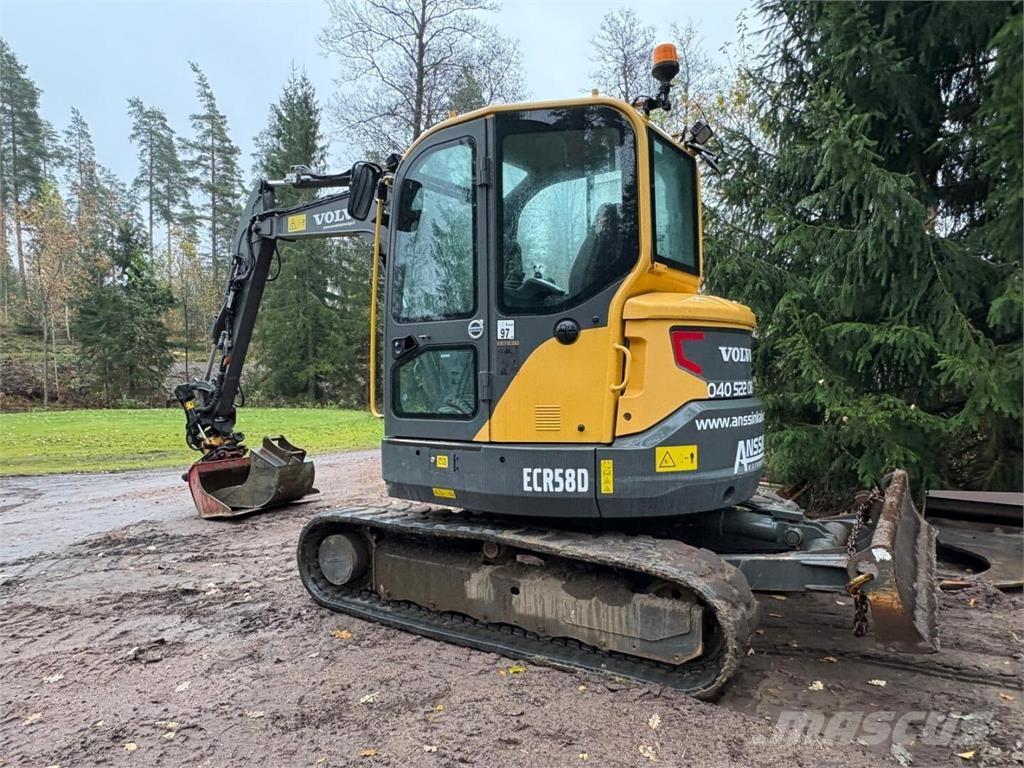 Volvo ECR 58 D Miniekskavaatorid < 7 t