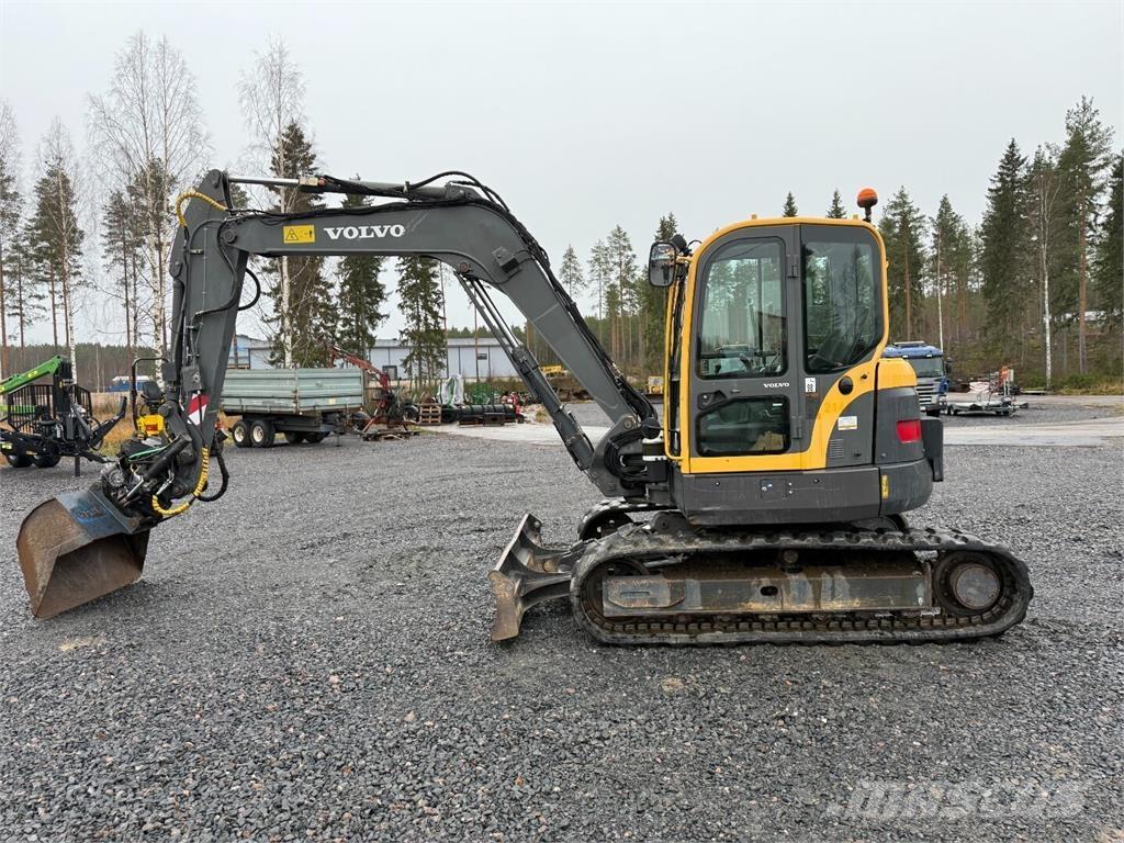 Volvo ECR 88 plus Väikeekskavaatorid 7t-12t
