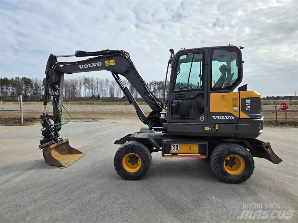 Volvo EW60E Ratasekskavaatorid