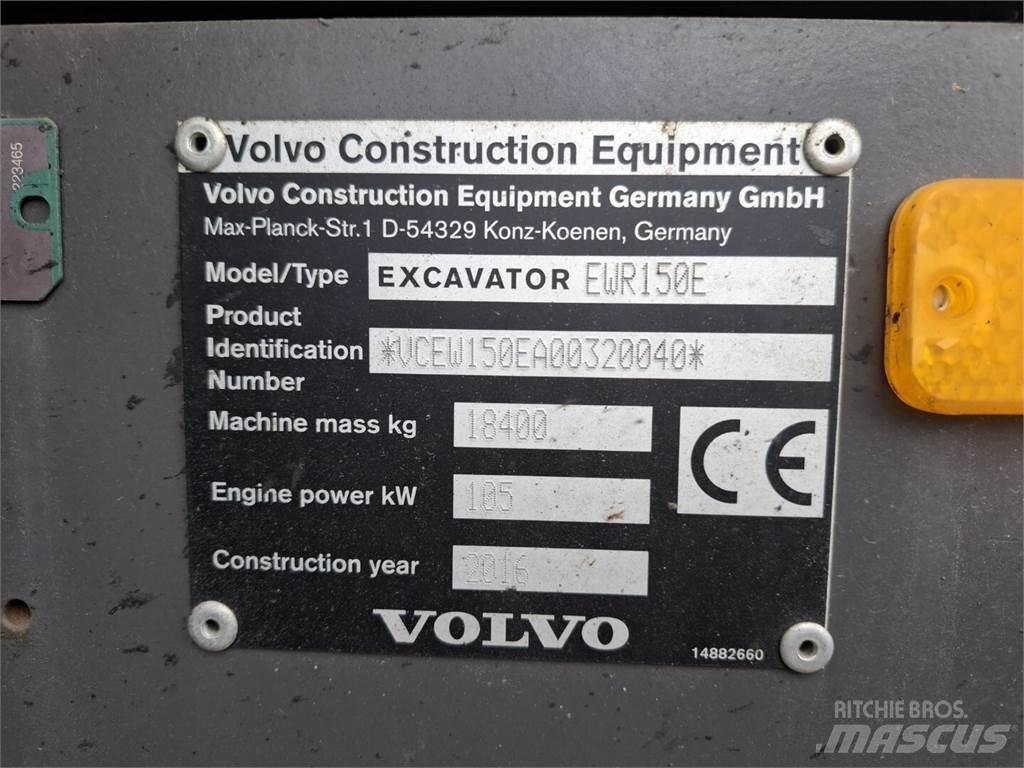 Volvo EWR 150 E Ratasekskavaatorid