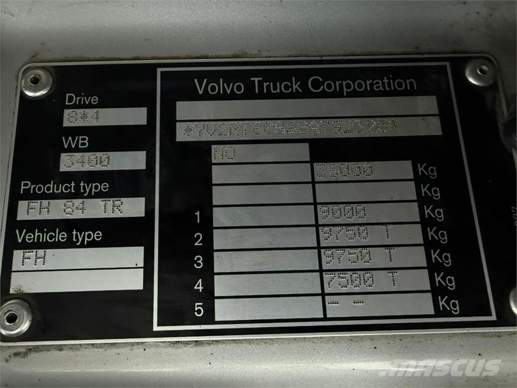 Volvo Fh13 540 Konksliftveokid