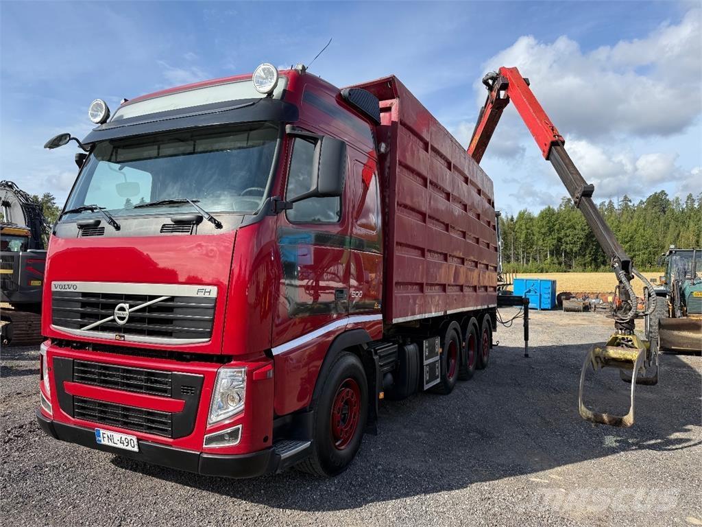 Volvo FH500 Kraanaga veokid