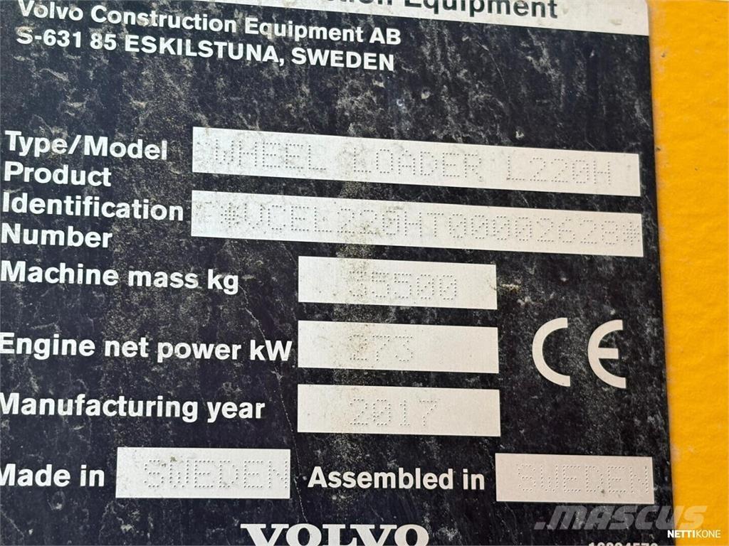 Volvo L 220 H Rataslaadurid